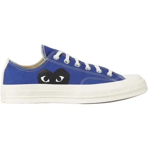 Canvas Low Top Sneakers , unisex, Sizes: 6 UK, 5 1/2 UK, 7 UK, 9 UK, 4 UK, 8 1/2 UK, 5 UK, 8 UK - Comme des Garçons Play - Modalova