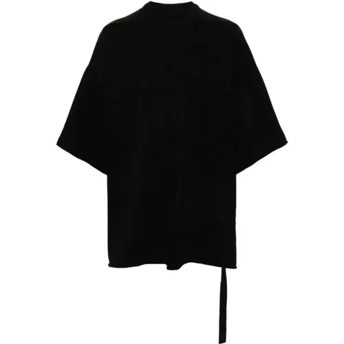 Schwarzes Tommy T-Shirt Stilvolle Freizeitkleidung - Rick Owens - Modalova