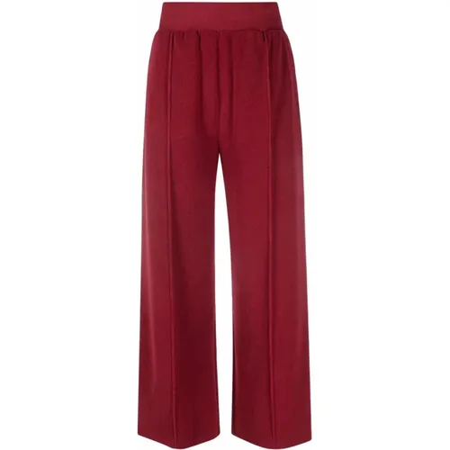 Rote weite Terry-Cloth Hose , Damen, Größe: XS - Kenzo - Modalova