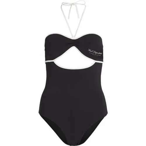 One-piece, female, , Size: XS Hotel Karl swimsuit - Karl Lagerfeld - Modalova