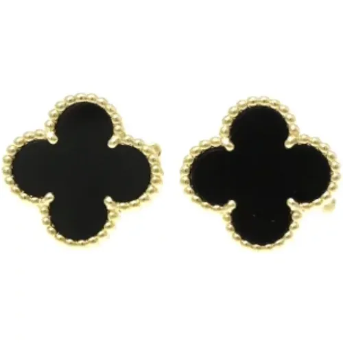 Pre-owned Jewellery, female, , Size: ONE SIZE Pre-owned Gold earrings - Van Cleef & Arpels Pre-owned - Modalova