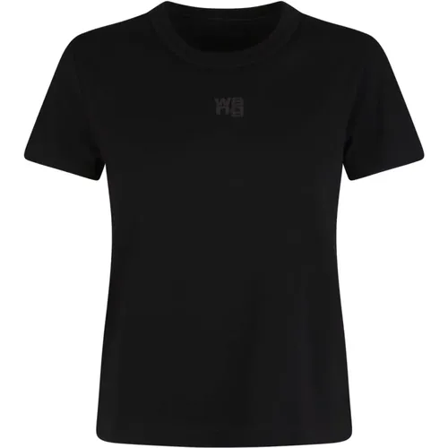 T-Shirt , Damen, Größe: M - alexander wang - Modalova