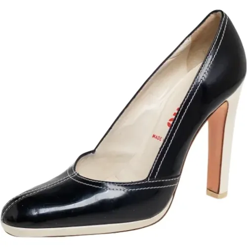 Pre-owned Pumps, female, , Size: 7 1/2 US Pre-owned Leather heels - Miu Miu Pre-owned - Modalova