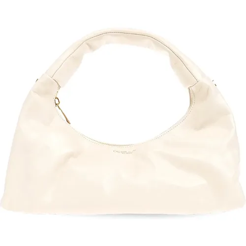 Stilvolle Ledertasche Off White - Off White - Modalova