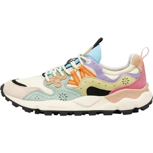 Sneakers for Outdoor Adventures , female, Sizes: 5 1/2 UK - Flower Mountain - Modalova