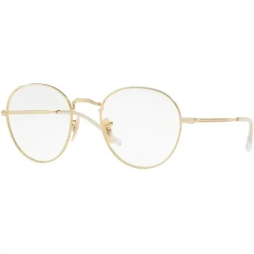 Gold Frame David Rx3582V Sunglasses , unisex, Sizes: 49 MM - Ray-Ban - Modalova