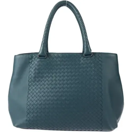 Pre-owned Leather totes , female, Sizes: ONE SIZE - Bottega Veneta Vintage - Modalova