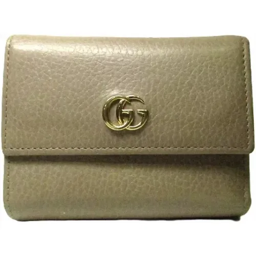 Pre-owned Wallets, female, , Size: ONE SIZE Pre-owned Leather wallets - Gucci Vintage - Modalova