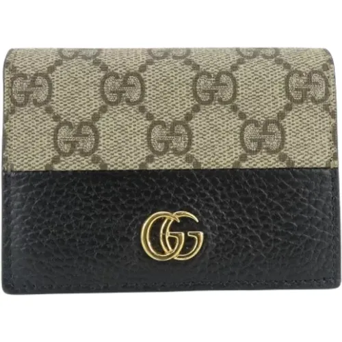 Pre-owned Wallets, female, , Size: ONE SIZE Pre-owned Leather wallets - Gucci Vintage - Modalova