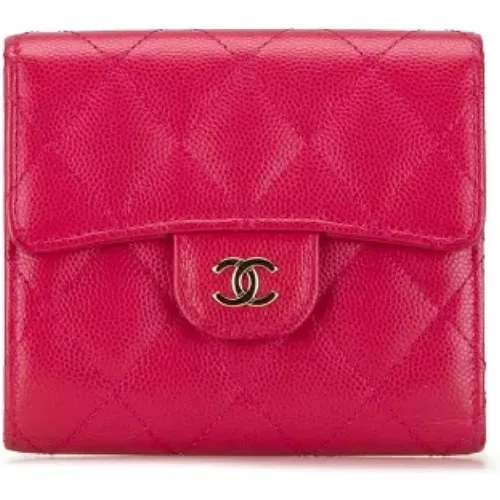 Pre-owned Wallets, female, , Size: ONE SIZE Pre-owned Leather wallets - Chanel Vintage - Modalova