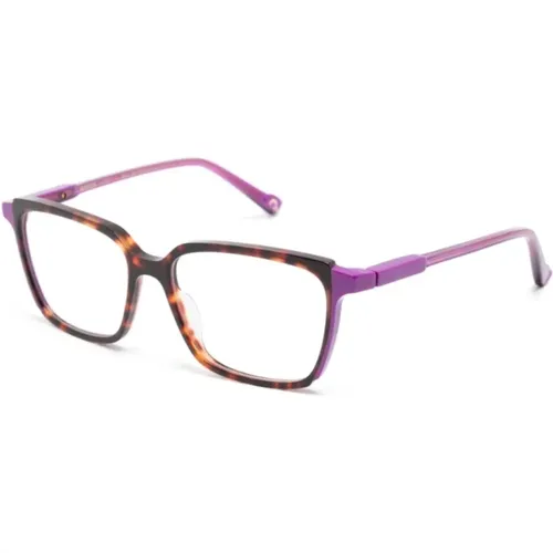 Glasses, female, , Size: 53 MM /Havana Optical Frame for Everyday Use - Etnia Barcelona - Modalova