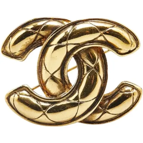 Pre-owned Jewellery, female, , Size: ONE SIZE Pre-owned Fabric brooches - Chanel Vintage - Modalova