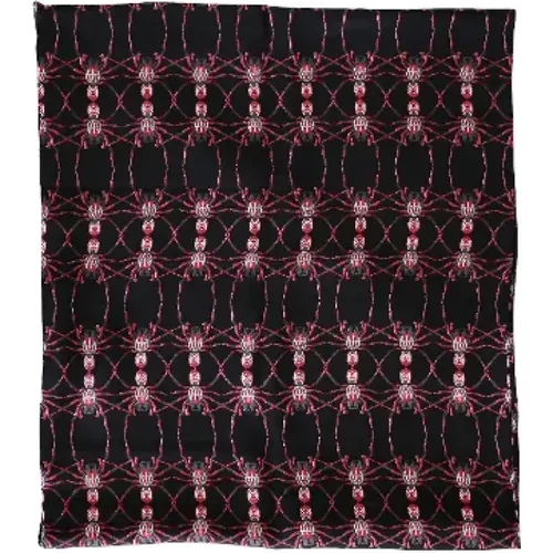 Pre-owned Silk scarves , female, Sizes: ONE SIZE - Alexander McQueen Pre-owned - Modalova