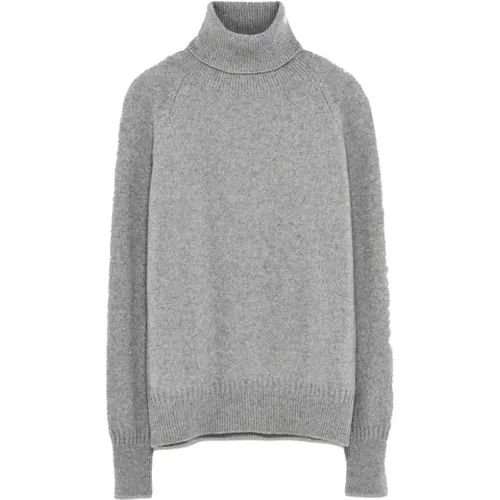 Cashmere Turtleneck Jumper with Raglan Sleeves , male, Sizes: S, M - Tricot - Modalova