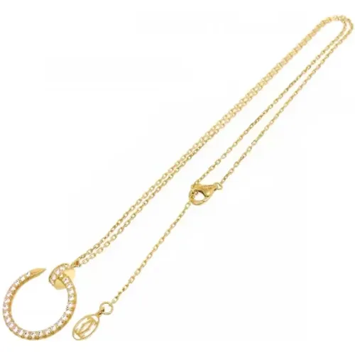 Pre-owned Jewellery, female, , Size: ONE SIZE Pre-owned Metal necklaces - Cartier Vintage - Modalova