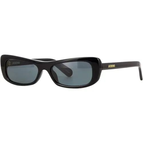 Stylish Sunglasses Grey Lenses , female, Sizes: 55 MM - Jacquemus - Modalova