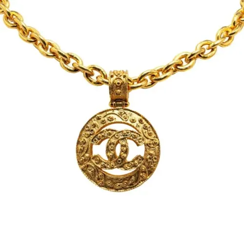 Pre-owned Jewellery, female, , Size: ONE SIZE Pre-owned Gold chanel-jewelry - Chanel Vintage - Modalova