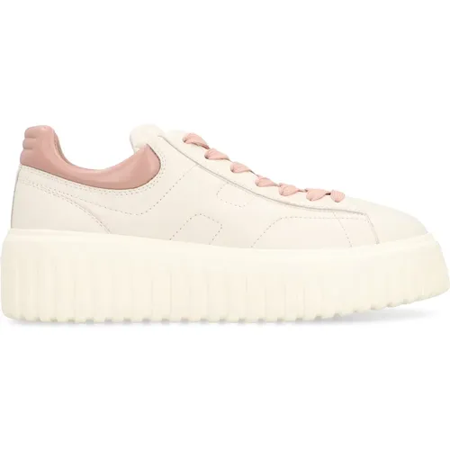 Sneakers, female, , Size: 9 US H-Stripes Low-top Sneakers - Hogan - Modalova