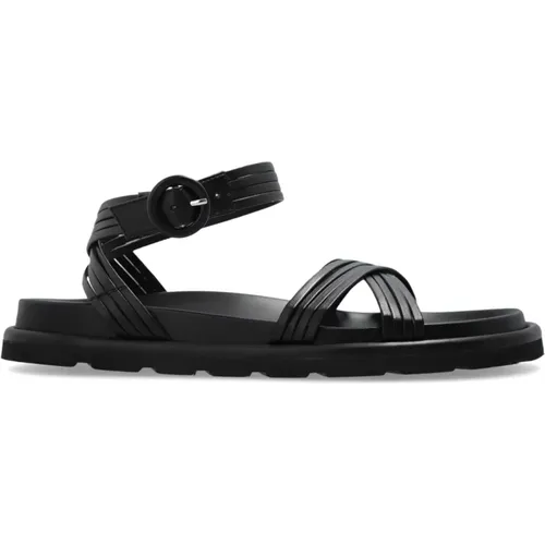 Flat Sandals, female, , Size: 11 US Leather sandals - Gianvito Rossi - Modalova