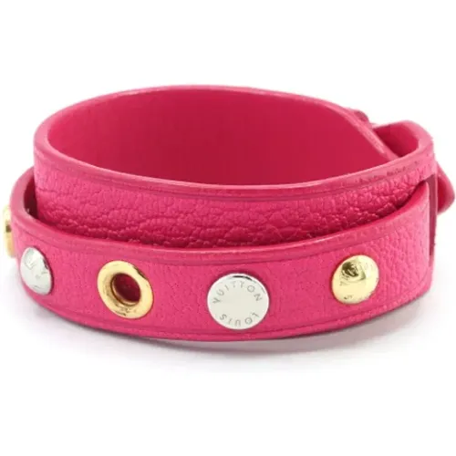 Pre-owned Jewellery, female, , Size: ONE SIZE Pre-owned Leather bracelets - Louis Vuitton Vintage - Modalova