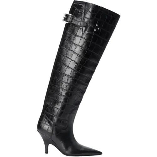 High Boots, female, , Size: 8 US Open Back Tall Boot - alexander wang - Modalova