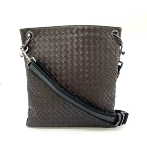 Pre-owned Cross Body Bags, female, , Size: ONE SIZE Pre-owned Fabric shoulder-bags - Bottega Veneta Vintage - Modalova