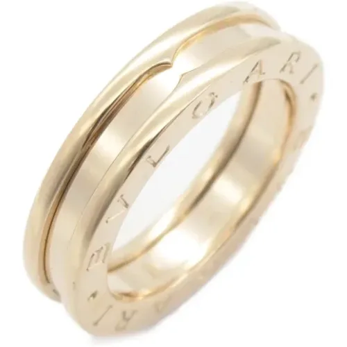 Pre-owned Jewellery, female, , Size: ONE SIZE Pre-owned Rose Gold rings - Bvlgari Vintage - Modalova