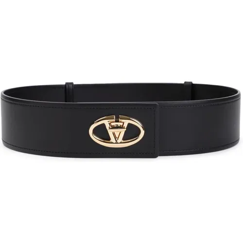 Belts, female, , Size: 75 CM Stylish Logo Belt - Valentino Garavani - Modalova