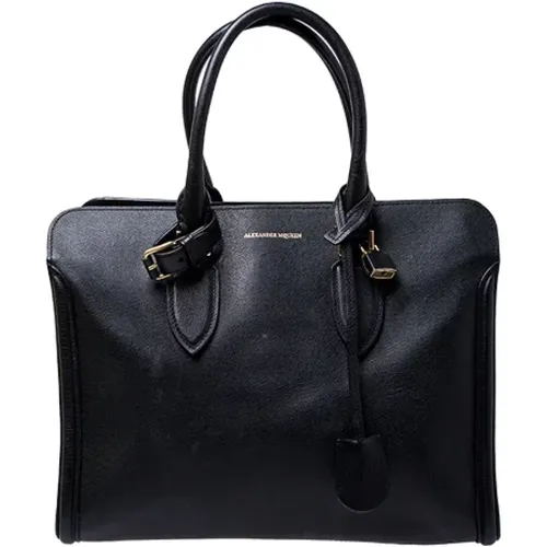 Pre-owned Tote Bags, female, , Size: ONE SIZE Pre-owned Leather totes - Alexander McQueen Pre-owned - Modalova