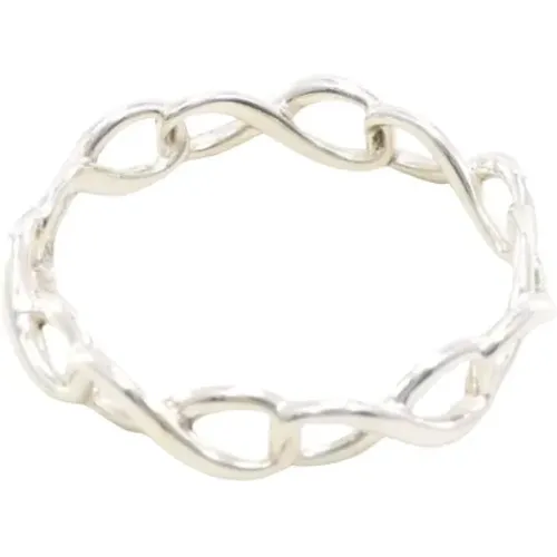 Pre-owned Jewellery, female, , Size: ONE SIZE Pre-owned Silver rings - Tiffany & Co. Pre-owned - Modalova