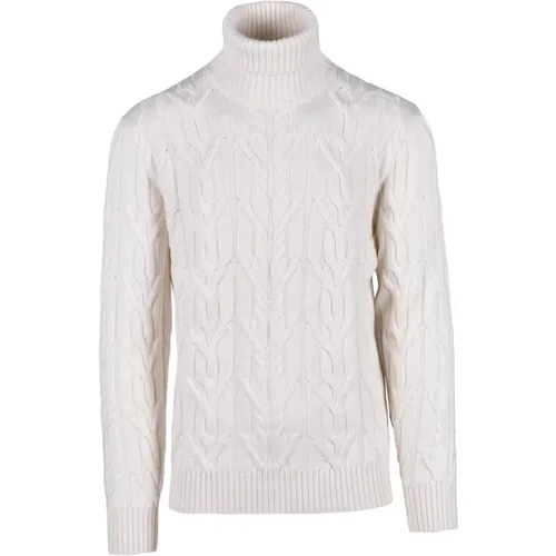 Turtlenecks, male, , Size: 2XL Luxury Merino Silk Cashmere Sweater - Kangra - Modalova