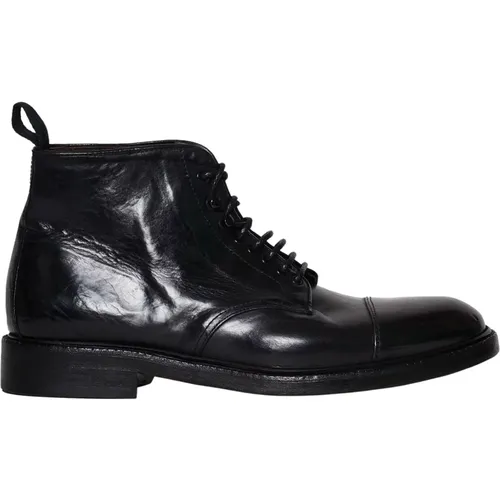 Handcrafted Leather Ankle Boots , male, Sizes: 10 UK, 8 UK, 8 1/2 UK - Green George - Modalova