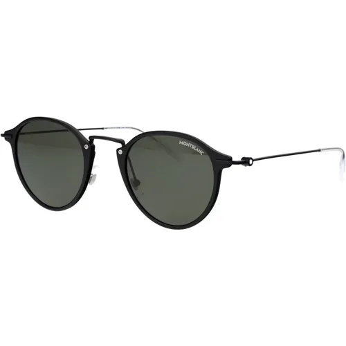 Sunglasses, male, , Size: 50 MM Stylish Sunglasses Mb0294S - Montblanc - Modalova