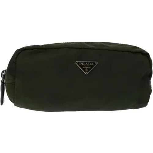 Pre-owned Clutches, female, , Size: ONE SIZE Pre-owned Nylon prada-bags - Prada Vintage - Modalova