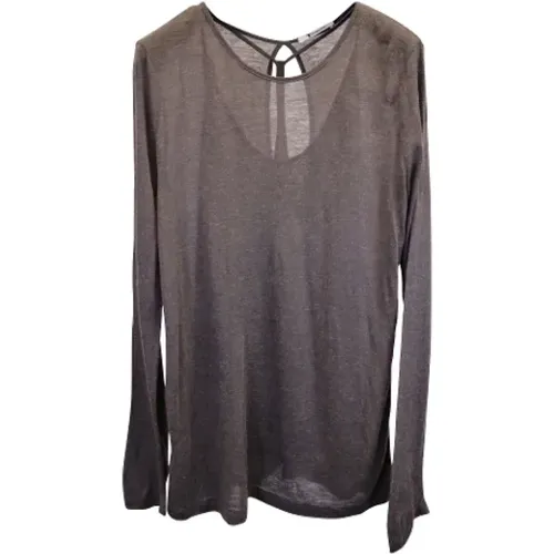 Pre-owned Cotton tops , female, Sizes: L - Alexander Wang Pre-owned - Modalova