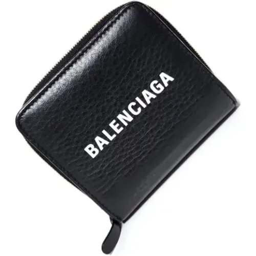 Pre-owned Wallets, female, , Size: ONE SIZE Pre-owned Leather wallets - Balenciaga Vintage - Modalova