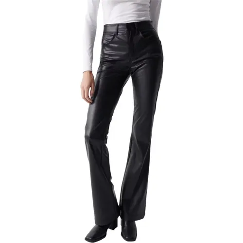 Wide Trousers , female, Sizes: W28 L34 - Salsa - Modalova