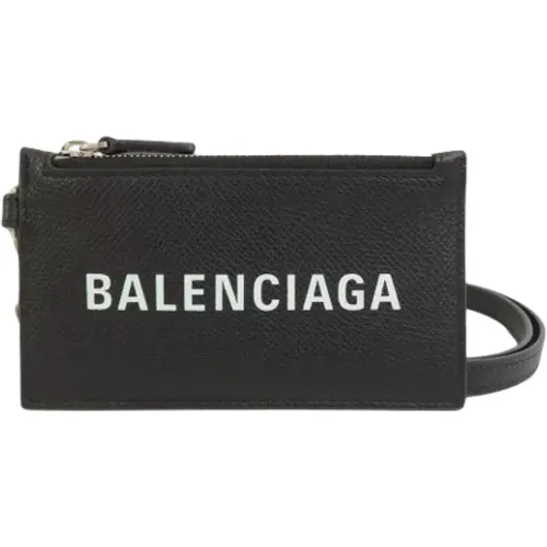 Pre-owned Wallets, female, , Size: ONE SIZE Pre-owned Leather wallets - Balenciaga Vintage - Modalova