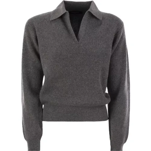 Grey Sweater Collection , female, Sizes: XS - Fabiana Filippi - Modalova