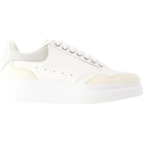 Pre-owned Leather sneakers , female, Sizes: 8 UK - Alexander McQueen Pre-owned - Modalova