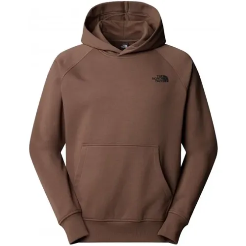 Raglan Redbox Hoodie Braun , Herren, Größe: XS - The North Face - Modalova