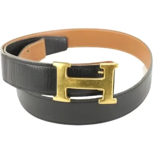 Pre-owned Belts, female, , Size: ONE SIZE Pre-owned Leather belts - Hermès Vintage - Modalova