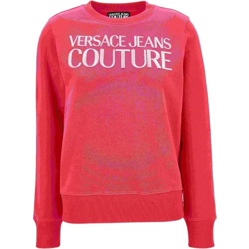 Pullover , Damen, Größe: M - Versace Jeans Couture - Modalova