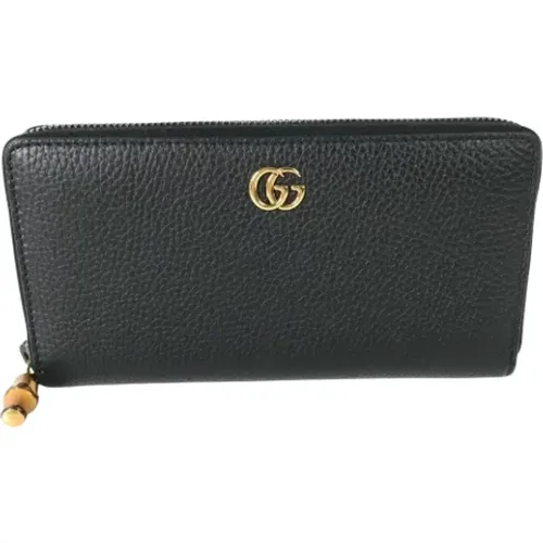 Pre-owned Wallets, female, , Size: ONE SIZE Pre-owned Leather wallets - Gucci Vintage - Modalova