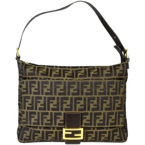 Pre-owned Canvas fendi-bags , female, Sizes: ONE SIZE - Fendi Vintage - Modalova