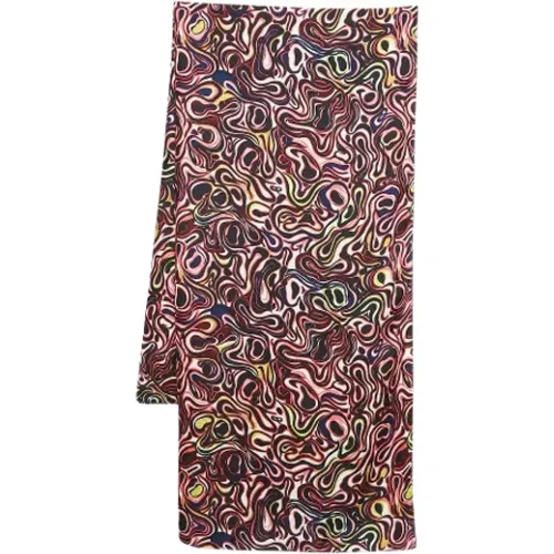 Pre-owned Scarves, female, , Size: ONE SIZE Pre-owned Silk scarves - Balenciaga Vintage - Modalova