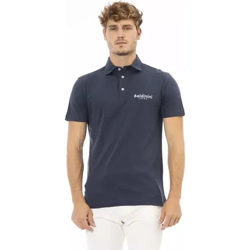 Trendy Polo Shirt with Embroidered Logo , male, Sizes: 3XL, XL, 2XL, S, M, L - Baldinini - Modalova