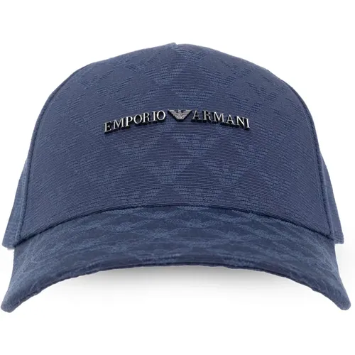 Caps, male, , Size: ONE SIZE Baseball cap - Emporio Armani - Modalova