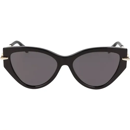 Sunglasses, female, , Size: 56 MM Cat Eye Sunglasses - Bvlgari - Modalova