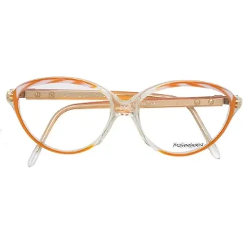 Pre-owned Accessories, female, , Size: ONE SIZE Pre-owned Acetate sunglasses - Yves Saint Laurent Vintage - Modalova